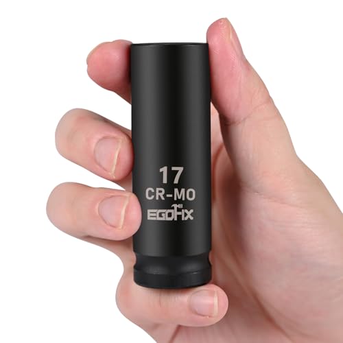 Image of 1 /2 inch Drive Deep Impact Socket, 17mm Socket, CR-MO, Metric, 6 Point