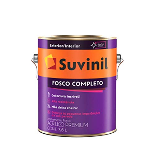 Tinta Suvinil Tintas para parede acrilico fosco completo 3,6L - A...