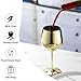 WOTOR Stainless Steel Wine Glasses (2-Pack), 18 oz, Unbreakable, Gold, Ideal for Outdoor, Travel, Camping, Pool, Gift for Wine Lovers
