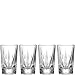 Produktbild Leonardo Il Mondo Kräuterlikörgläser 4er Set - Schnapsglas mit Facetten-Optik, hochwertig verarbeitet - Inhalt 70 ml - Spülmaschinengeeignet - 4 Likörgläser transparent, 077480
