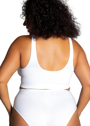 Image of Ahh By Rhonda Shear Women's plus-size Ahh Seamless Leisure Bra