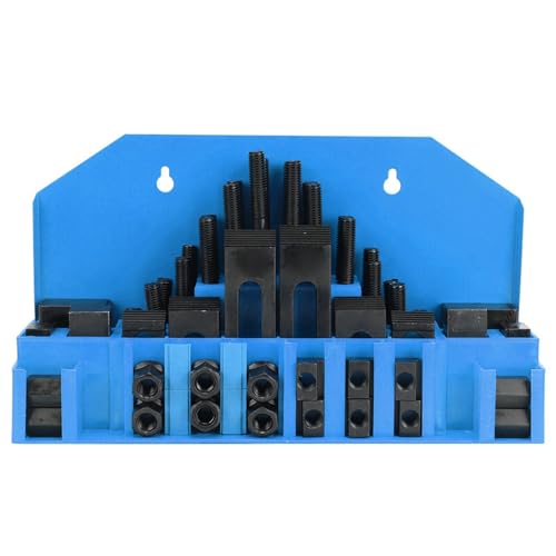 Kit de serrage en T-slot M10 avec 58 pièces pour fraisage et tour