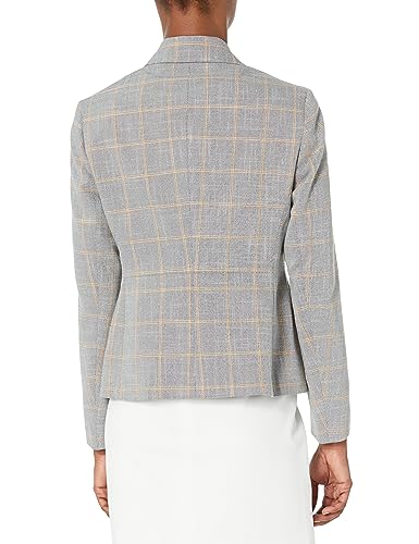 Kasper Women's Petite Two Button Flap Pkt JKT2