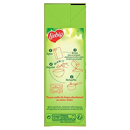 Soupe Délicate Liebig Farandole de Légumes & Pâtes 2x30cl - 600g Réconfortante et Gourmande - Épicerie Fine - Le Lot De 4