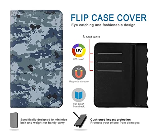 Étui Navy Camo pour iPhone, l'accessoire mode urbain en cuir graphique