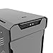 Phanteks PH-ES314ETG_AG EVOLV mATX Tempered Glass Edition Aluminum Exterior RGB LED Illumination Micro Tower Case Gray Anthracite Gray