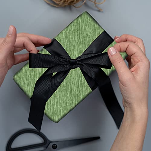 Ultechnovo Crepe Paper Rolls, Gift Wrapping Crepe Paper Streamerassorted Streamers With Floral Stem Wire For Wedding Festival Party Wreath Making Supplies Diy Flower Crafts #TOP2