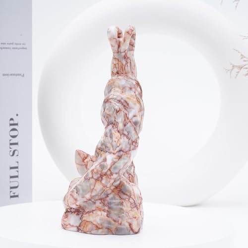 Estatua de Cristal Obsidiana Capricornio Natural Tallada miniatura 6