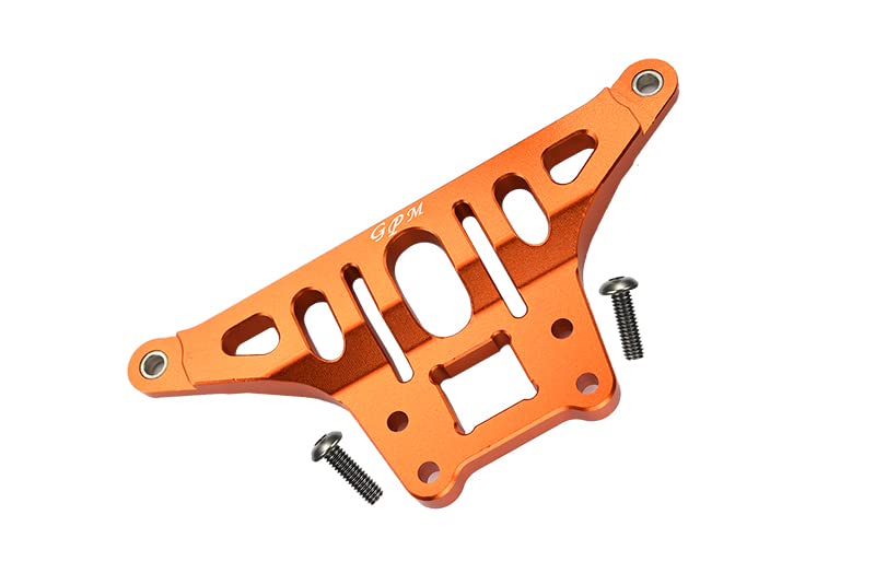 Brazos Suspensión Delanteros Superiores De Aluminio Para Traxxas Desert Racer 4X4 (#85076-4) - Color Naranja
