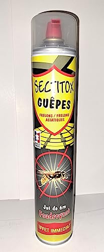 Insecticide Guêpes Frelons, 750ml, Lot de 2