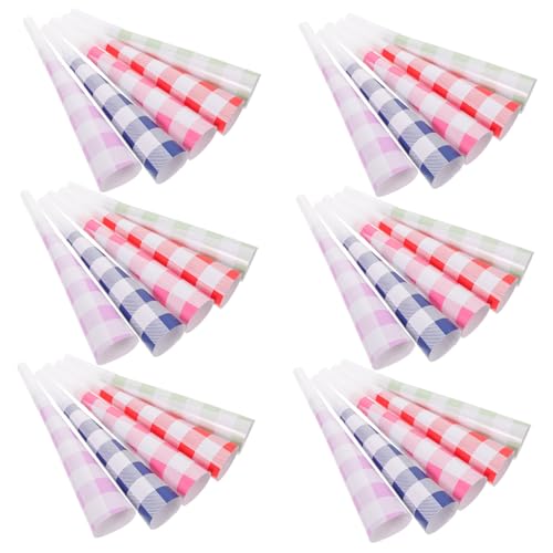 Toyvian 40 Piezas Silbato de dragón colorido suministros para animar fiestas fabricante de ruido de juguetes cuernos de explosión de fiesta juguete matracas para silbato Papel