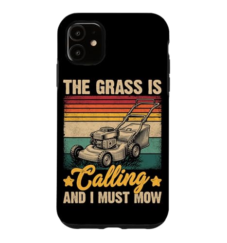 The Grass is Calling and I Must Mow �ʔ����Ŋ��� �X�}�z�P�[�X iPhone 11 �p