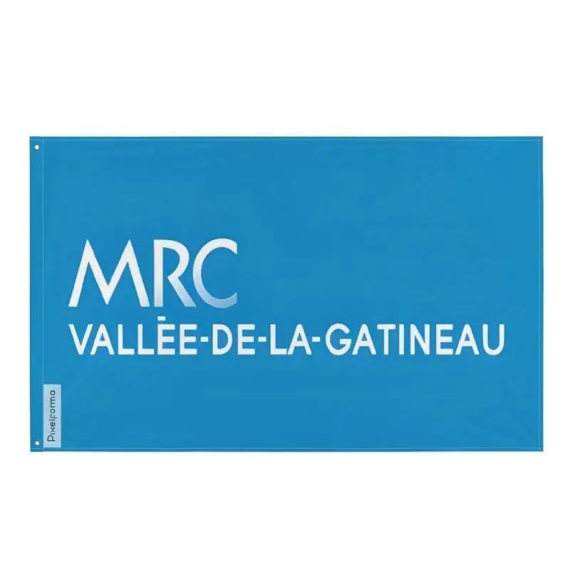 Drapeau La Vallée-de-la-Gatineau grand format en tissu polyester résistant au vent