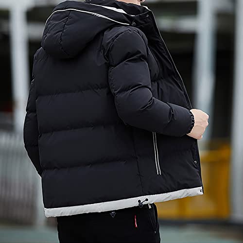 Ymosrh Winter Coats for Men Casual Zipper Pocket Down Jacket Plus Thickened Coat Jacket Tops Mens Fashion Jackets4