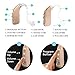 Banglijian Hearing Amplifier Rechargeable Personal Sound Amplifier (PSAP) with Digital Noise Cancelling to Aid and Assist Hearing