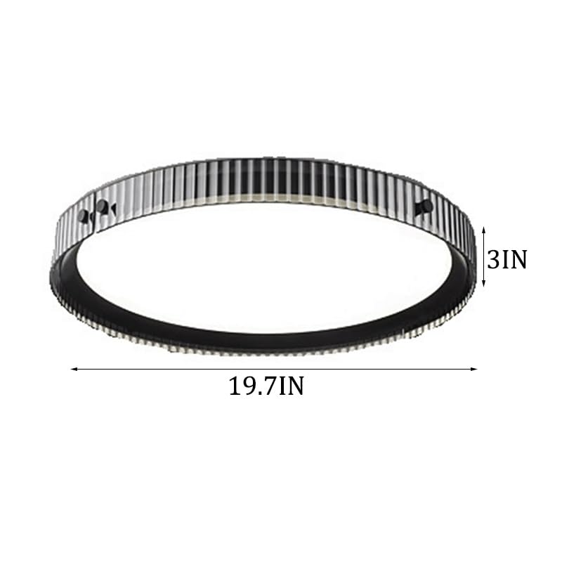 Material metálico de estilo italiano para una iluminación de techo sofisticada 6
