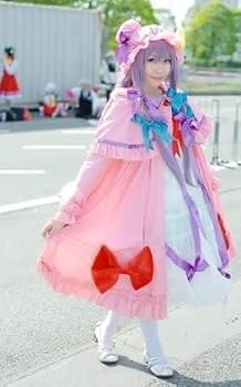 パチュリー コスプレ フルセット 東方Project パチュリー・ノーレッジ コスプレ フルセット