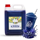 Sirope Rainbow Slush SIN AZO | sabor arándano | Concentrado para Slushy Maker máquinas de granizados máquinas de hielo bebidas 1:5