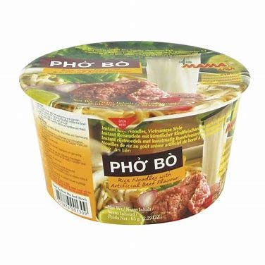 MAMA PHO BO vietnamienne pour un repas chaud et réconfortant au bureau ou à la maison