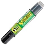 PILOT V Board Master BeGreen Refillable Dry-Erase Markers, Chisel Tip, Black Ink, 12 Count