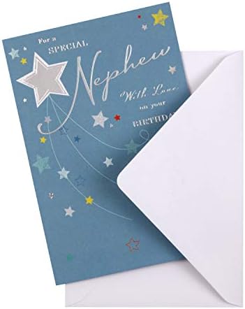 Birthday Card for Nephew from Hallmark - Star Design