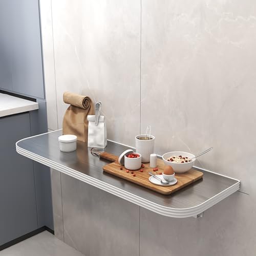 Table de travail pliable robuste et murale pour gagner de la place