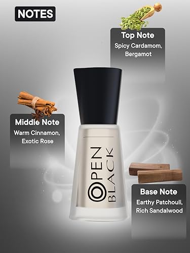 Image of Al-Nuaim Open Black Attar Roll On - 6ml (Pack Of 2) |Luxury Scent with Long Lasting Fragrance For Men & Women