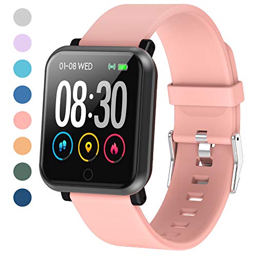 LEKOO Fitness Tracker Activity Tracker with Heart Rate Monitor Waterproof SmartWatch with Step