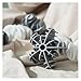 5Pcs Laundry Ball,Snowflake Shaped，Reusable Fabric Domestic Anti-Knot Washing Machine Cleaning Balls,for All Kinds Of Washing Machine(Gray)
