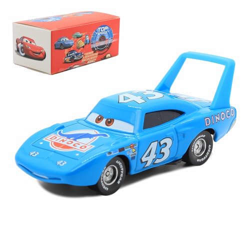 IYZEVK Car Toy 3, Car Movie Toys, Jackson, The King, Die-cast Toy Car, for a Boy's Birthday (The King)