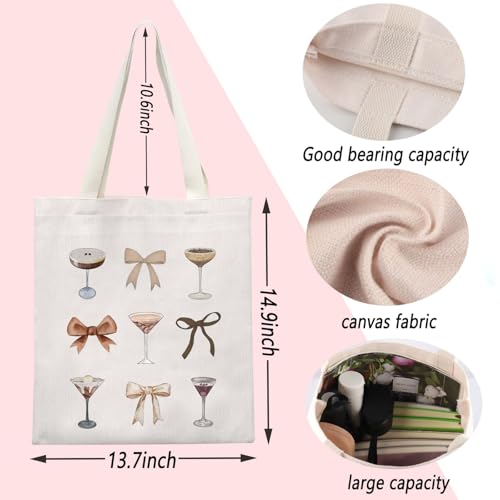 Bolso Tote Martini Espresso Martini para amantes del cóctel miniatura 4