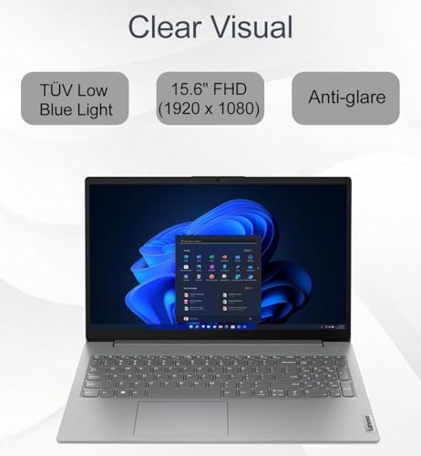 Lenovo Laptop Computer V15, AMD Ryzen 5 7520U, 16GB DDR5 RAM, 512GB SSD | 15.6" FHD, for Business & Student, > Intel i5-1235U, Beat IdeaPad, Webcam w/Shutter, Numeric Keypad, Win 11 Pro w/Copilot - Image 4