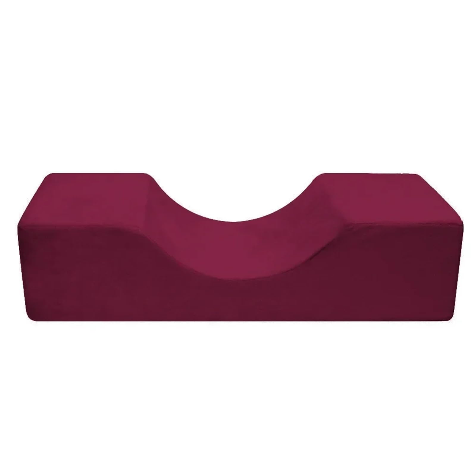 GCYEIDMA Lash Extension Pillow Professional Lash Pillow Neck Support Eyelash Soft Grafting Eyelashes Memory Foam Extension Makeup Salon(Red Flannel)