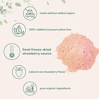 Organic Freeze-Dried Strawberry Powder