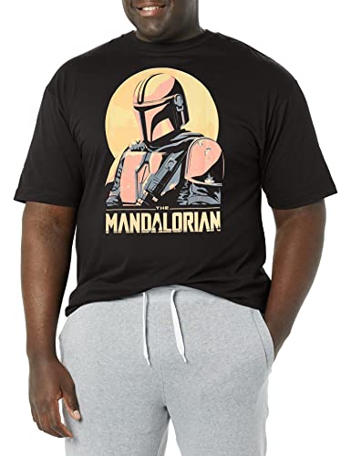 Star Wars Mando Sunset T-Shirt Idéal pour les Sorties