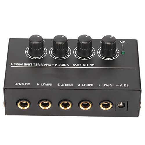 APPLICAZIONE:Questo mixer è estremamente versatile e può essere utilizzato per diversi scopi come microfono, chitarra, tastiera o mixer secondario da palco. È per club, bar o eventi dal vivo, rendendo ogni performance più e professionale grazie alle sue straordinarie caratteristiche audio.