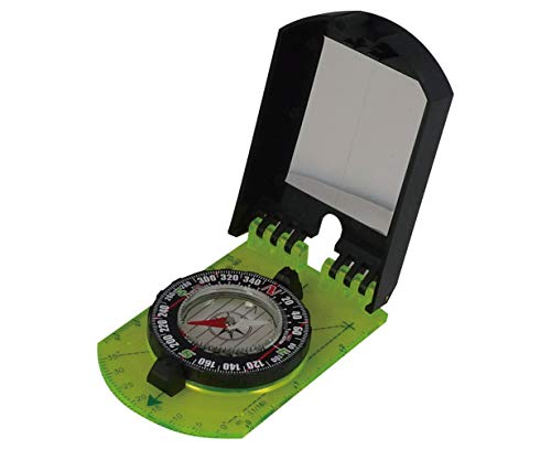 Brújula plegable AceCamp 3109 con espejo verde miniatura 1
