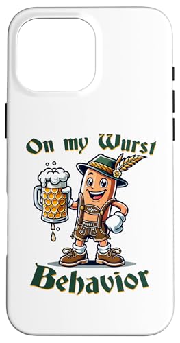 On My Wurst Behavior INg[o[tFXg RX`[ hCc X}zP[X iPhone 16 Pro Max p