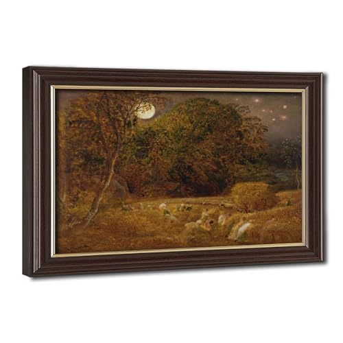 Impression sur toile Samuel Palmer haut de gamme avec cadre suspendu
