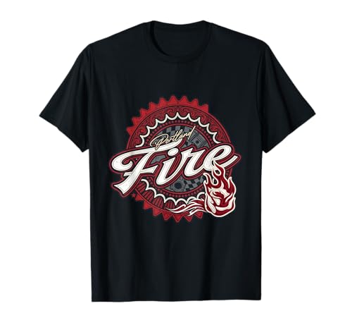 Portland Fire Racing Retro Graphic T-Shirt