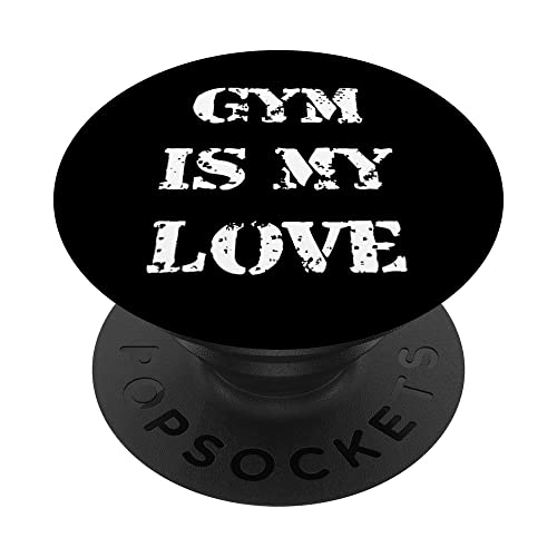 Funny Gym Workout Fitness Humorous Sarcastic Saying PopSockets PopGrip Intercambiable