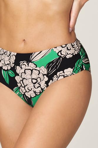 Maillot de bain hydrangea slip bikini taille haute anti-marques confortable
