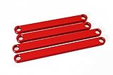 Red Aluminum Camber Arms for Traxxas Rustler and Stampede 2WD