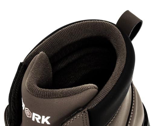Image of LARNMERN Soft Toe Work Boots Men Waterproof Non Slip Lightweight Shoes | 6 Inch Leather Comfortable Durable Insulated Construction Hiking Tactical Motorcycle Chukka Dress Botas