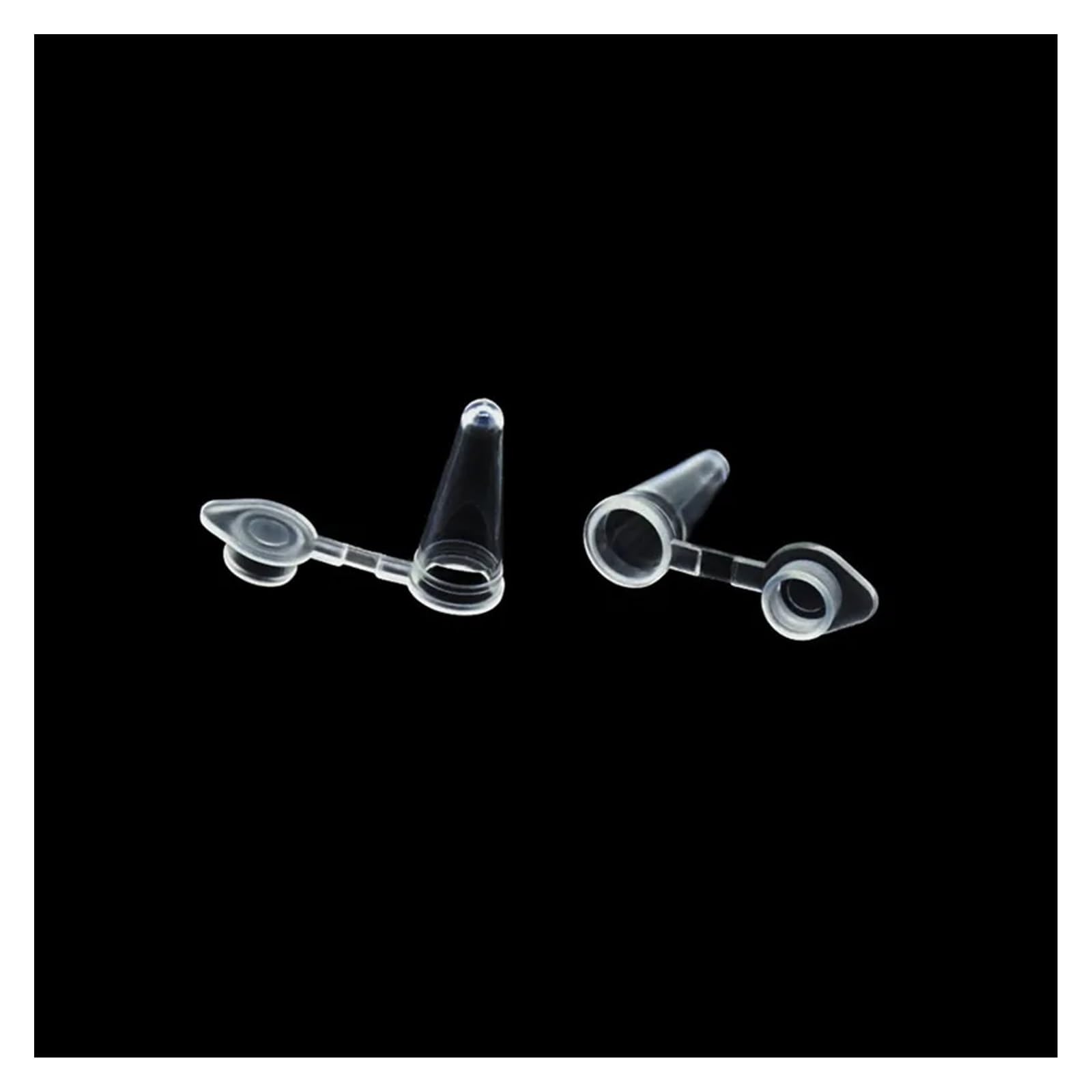 Equipo de Laboratorio Microtubos Tubo PCR 0,1 ml Tubo centrífugo de Laboratorio Tubo centrífugo de plástico Transparente con Cubierta 100ul EP Micro Tubo 1000/PK