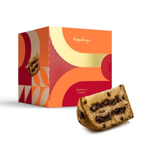 Cesta de Natal Panettone Chocolate Trufado Gourmet Premium e mais 9 itens - Fim de Ano Amigos Empres