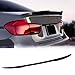 GMZWS Car Rear Spoiler for Mazda 3 Hatchback BP 2019-2026, ABS Rear Trunk Spoiler Wings Roof Spoiler Wings Mods Accessories,A/Black
