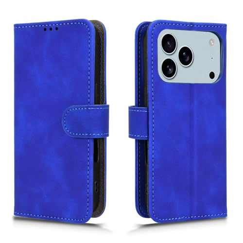 Coque Samsung A12 cuir bleu rétro étui de protection magnétique