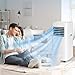 Coolblus Portable Air Conditioner,8500 BTU Portable ac units up to 360 Sq.Ft,Portable ac units for Homeowner,Renter,family White