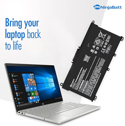 image for NinjaBatt HT03XL Battery for HP L11119-855 HW03XL 7265NGW Pavilion 15-